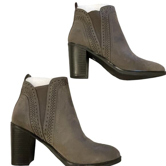 MIA Boot Sutton 10 Gray Bootie Southwest Boho Ankle Fall Fashion - Picture 7 of 9